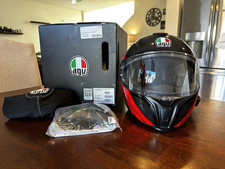Capacete de motocicleta AGV Sportmodular listras de carbono tamanho G com Cardo Bold comprar usado  Enviando para Brazil