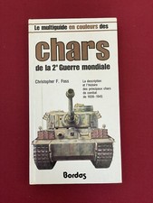 Livre chars guerre d'occasion  Senlis