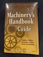 Machinery's Handbook Guide: A Guide to Tables, Formulas, and Mor segunda mano  Embacar hacia Mexico