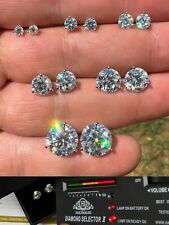 Real moissanite screwback for sale  New York