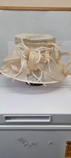 Cream occasion hat for sale  LONDON