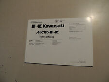 Parts catalog kawasaki gebraucht kaufen  Fruerlund,-Engelsby, Tastrup