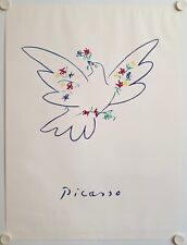 Affiche picasso colombe d'occasion  La Courtine