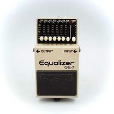 Pedal de efeitos de guitarra BOSS GE-7 equalizador 1982 feito no Japão ACA vintage 238100 comprar usado Pedal de efeitos de guitarra BOSS GE-7 equalizador 1982 feito no Japão ACA vintage 238100 comprar usado  Enviando para Brazil