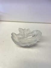 Lalique schale blätter gebraucht kaufen  Minden