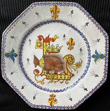 Assiette ancienne céramique d'occasion  Couëron