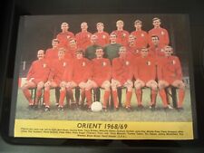 Leyton orient colour for sale  CHELMSFORD