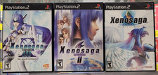 Xenosaga Trilogy Episode 1, 2, 3 CIB PS2 (PlayStation 2) discos limpos completos comprar usado  Enviando para Brazil