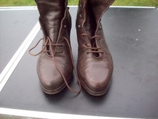 Leder stiefeletten damen gebraucht kaufen  Fehrbellin