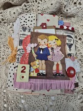 Handmade upcycled valentine for sale  Parksville