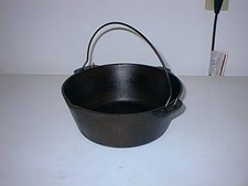 Chaleira holandesa vintage de ferro fundido 10 1/2" 5 qt sem tampa feita em Taiwan anos 60 comprar usado  Enviando para Brazil