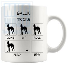Saluki tricks mug for sale  BIRMINGHAM