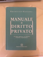 Manuale diritto privato usato  Agrigento