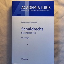 Schuldrecht besonderer teil gebraucht kaufen  München
