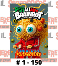 SKIFIDOL ITALIAN BRAINROT SERIE ALPHA UNIVERSO PSICHEDELICO CARDS # 1 - 150 comprar usado  Enviando para Brazil