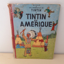 Ancienne tintin amérique d'occasion  Bruyères-et-Montbérault