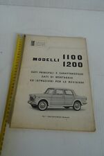 Manuale fiat 1100 usato  Santena