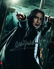 Alan rickman autographed for sale  Jericho