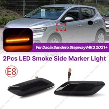 PAAR SEITENBLINKER BLINKER SCHWARZ BLINKLEUCHTE FÜR Dacia Sandero MK3 ab 2021, usado comprar usado  Enviando para Brazil