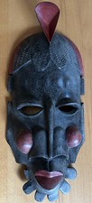 Holzmaske afrikanisch massai gebraucht kaufen  Forst