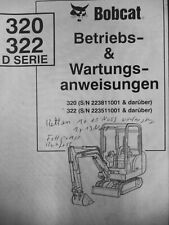 Bobcat 320 322d gebraucht kaufen  Dresden