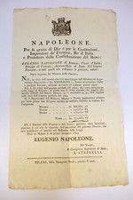 Napoleone imposta prediale usato  Italia