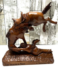 Wicked pony carved for sale  Randolph