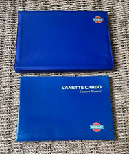 Nissan vanette cargo for sale  RINGWOOD