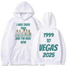Moletom com capuz Backstreet Boys 1999 To Vegas 2025 Tour Millennium 2.0 álbum P-5XL comprar usado  Enviando para Brazil