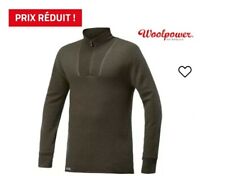 Chemise ullfrotté woolpower d'occasion  Fresnes-en-Woëvre