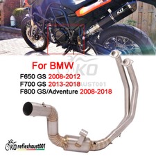 Para BMW F650GS F700GS F800GS ADV Cabeçalho de Escape Link Tubo Deslizamento Ponta Traseira Original comprar usado  Enviando para Brazil