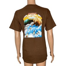 Camiseta masculina pequena captura do dia urso pardo Alaskan Brewery Company comprar usado  Enviando para Brazil