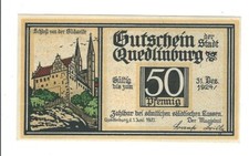 Notgeld quedlinburg klopstock gebraucht kaufen  Jena