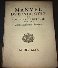 Manuel bon citoyen d'occasion  Montpellier-