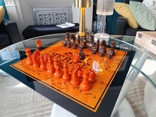 Hermès birkin et mat création  échiquier par l 'artiste kleiner na sprzedaż  Wysyłka do Poland