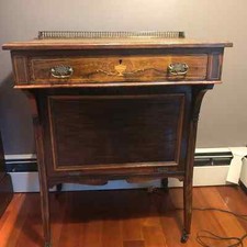 Antique inlaid edwardian for sale  Morrisville