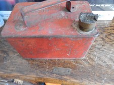 Vintage metal petrol for sale  NORTHWICH