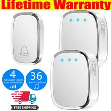 Loud wireless doorbell for sale  LEICESTER