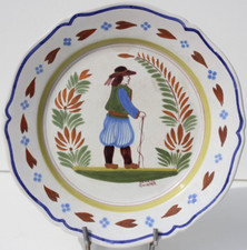 Assiette moderne faience d'occasion  Elliant