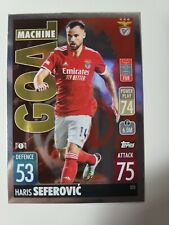 2021-22 TOPPS MATCH ATTAX UEFA Haris Seferovic GOL MACHINE ESPELHO FOLHA CARTÃO  comprar usado  Enviando para Brazil