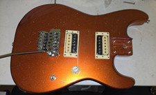 Orange sparkle metallic for sale  Paris