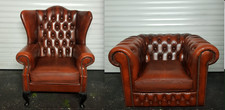 Matching brown leather for sale  LYMM