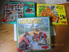 Spielekonvolut haba klondike gebraucht kaufen  Sandhausen