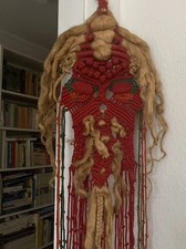 Große maske geknüpfte gebraucht kaufen  Hamburg