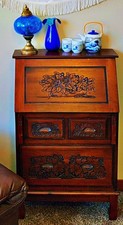 Chinese engraved secretary for sale  Wausau