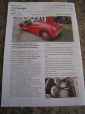 1959 triumph tr3a for sale  BRISTOL