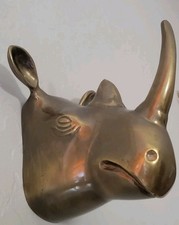 Elegant brass rhino for sale  Scottsdale
