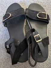Ladies black wedge for sale  NEWPORT