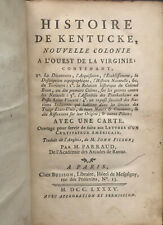 Filson histoire kentucke d'occasion  Antibes