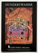 Hundertwasser carton invitatio d'occasion  Boulogne-Billancourt